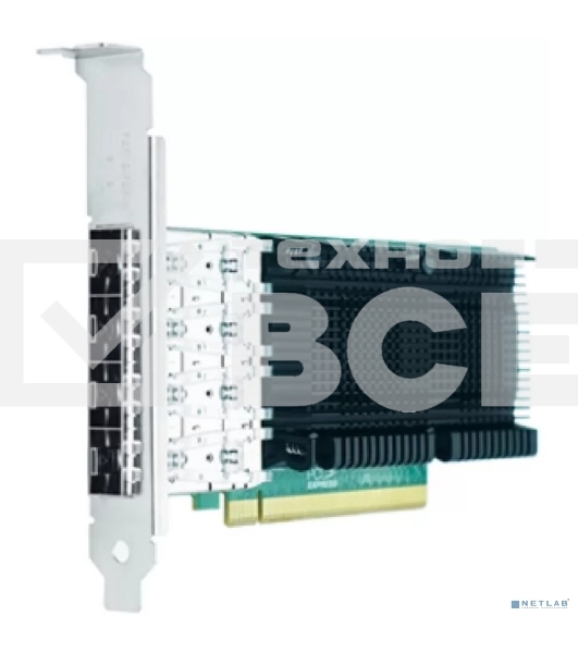 Сетевая карта LR-Link LRES1023PF-4SFP28 PCIe 4.0 x16, Intel E810, 4*SFP28 10/25G NIC Card (303738)