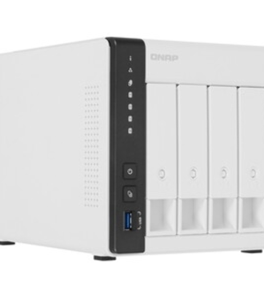 Сетевое хранилище NAS Qnap D4 (REV. C) 4-bay настольный Cortex-A55 RK3568B2