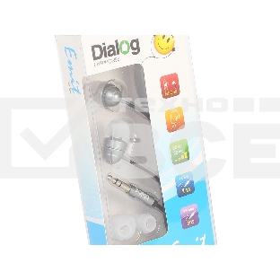 Наушники EP-F55 GREY Dialog серый