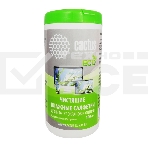 Салфетки Cactus CS-1001PE для экранов и оптики туба 100шт влажных, фото 1