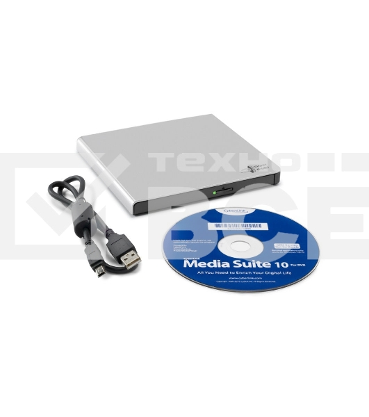 Привод DVD-RW LG GP57ES40 серебристый USB внешний