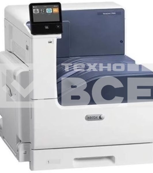 Принтер лазерный Xerox VersaLink C7000N (VLC7000N#), A3, цветной, печ. 19 стр/мин (A3) 35 стр/мин (A4), 1200 x 2400 dpi, RJ-45, NFC, Air Print