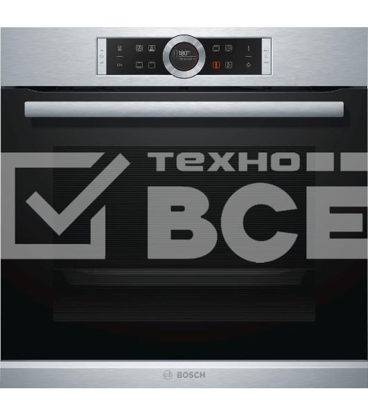 Духовой шкаф электрический Bosch HBG634BS1 сталь, встраиваемый