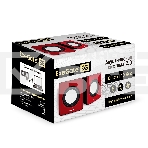 Акустическая система 2.0 ExeGate EX289920RUS Disco 140 Red (питание USB, 2х3Вт (6Вт RMS), 100-20000Гц, красный), фото2