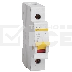 Выключатель нагрузки Iek MNV10-1-040 (мини-рубильник) ВН-32 1Р 40А ИЭК, фото3