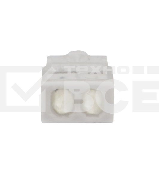 Экспресс-клемма с пастой Rexant СМК 2273-242, 2-проводная 0.5-2.5 мм², прозрачная, блистер (5 шт./уп.)