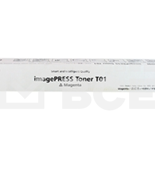 Картридж лазерный Canon TONER T01 пурпурный (59 500 стр) для Canon imagePRESS C710, C810, C910