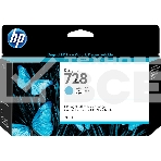 Картридж струйный HP 728 с голубыми чернилами для принтеров Designjet, 130 мл, фото3