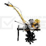 Мотоблок DPT-270SB, 7 л.с., ремен.сцеп, фрез 3х4, ШОМ, без колес, передачи 2В/1Н  Denzel, фото6