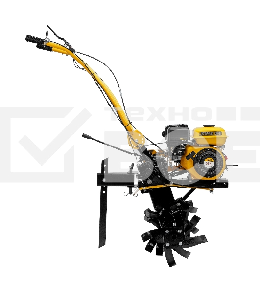 Мотоблок DPT-270SB, 7 л.с., ремен.сцеп, фрез 3х4, ШОМ, без колес, передачи 2В/1Н  Denzel