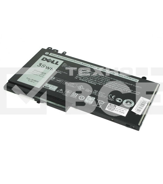 Аккумулятор для Dell Latitude E5250, 38Wh, 11.1V, Dell