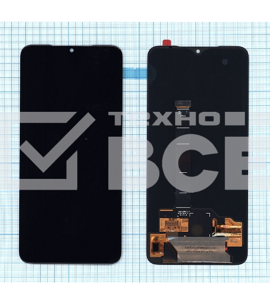 Дисплей для Xiaomi Mi9 OLED черный