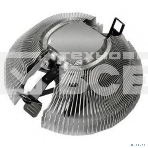 Кулер PCCooler E80 серебристый 75мм алюминий 2200rpm 22db 3-pin 65W, фото3