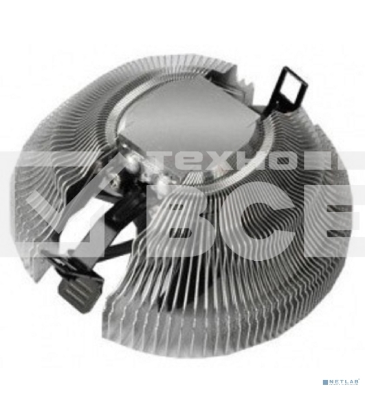 Кулер PCCooler E80 серебристый 75мм алюминий 2200rpm 22db 3-pin 65W
