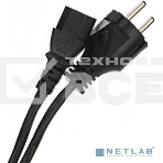 Кабель компьютер-розетка 220V EURO VDE 3G*1.0mm2 медь TELECOM TE021-CU 1,8м, фото6