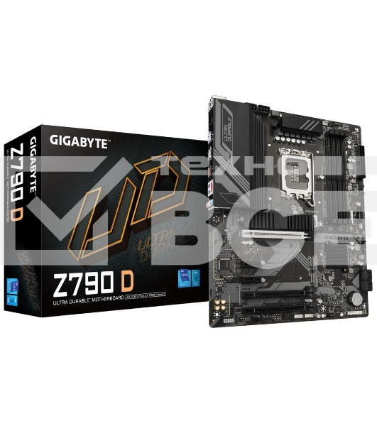 Материнская плата GIGABYTE Z790 D, LGA 1700, Intel Z790, 4xDDR5, 4xSATA, 3xM.2, 1xPCI-E 3.0 x1, 1xPCI-E 4.0 x4, 1xPCI-E 5.0 x16, 1xHDMI, 1xDP, 1x 2.5Gb LAN, 4xUSB-A 2.0, 4xUSB-A 3.2 Gen 1, 1xUSB 3.2 Gen 2, 7.1, ATX