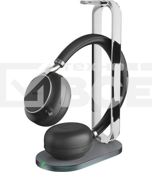 Гарнитура беспроводная Yealink BH76 with Charging Stand UC  черный [1208629]
