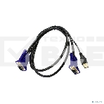 Кабель KVM ORIGO OKVMCU/A1A c разъемами VGA и USB, 1,8 м, фото3