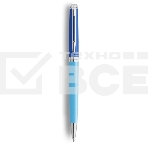 Ручка шариковая Waterman Hemisphere Colour Blocking (2179927) Blue CT M син. черн. подар.кор., фото2