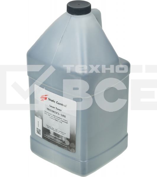 Тонер Static Control TRSUNIV3-1KG черный флакон 1000гр. для принтера Samsung ML2160/SCX3400/M2020/M2070