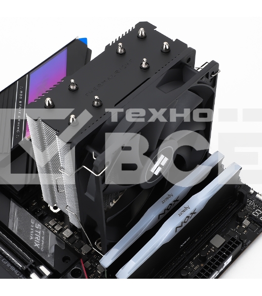 Устройство охлаждения(кулер) Thermalright Assassin X 120 Refined SE, Soc-AM5/AM4/1200/1700/1851 4-pin 25.6dB Al+Cu 630gr Ret (AX120-R-SE)