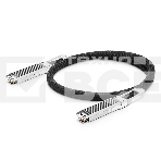 Твинаксиальный медный кабель 0.5m (2ft) NVIDIA/Mellanox MCP4Y10-N00A Compatible 800G OSFP Finned Top InfiniBand NDR Passive Direct Attach Copper Twinax Cable for Quantum-2 Switches, фото4