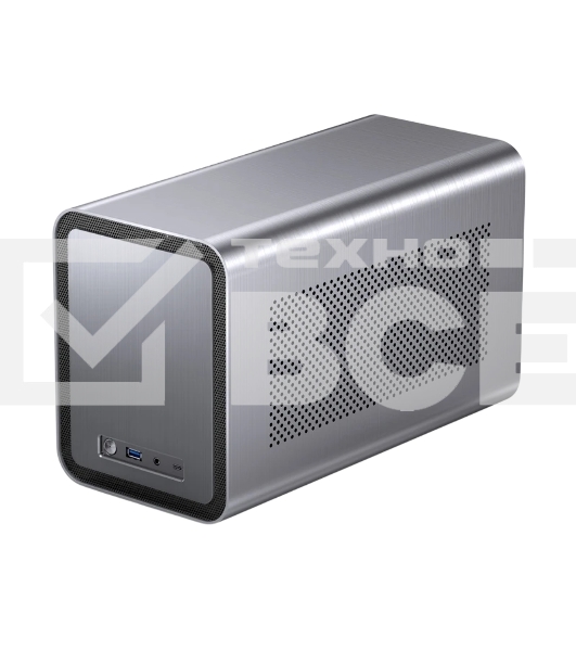 Корпус JONSBO N1 Gray без БП, mini-ITX, SFX, серый