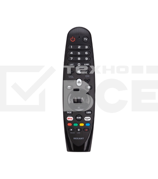 Универсальный пульт дистанционного управления Rexant для телевизора LG с функцией SMART TV (ST-04)
