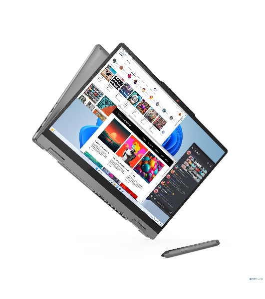 Ноутбук Lenovo IdeaPad 5 2-in-1 14IRH9 (КЛАВ.РУС.ГРАВ.) Luna Grey 14' WUXGA (1920x1200) OLED 400nits Touch i7-13620H/16Gb/512Gb SSD/DOS/+Pen