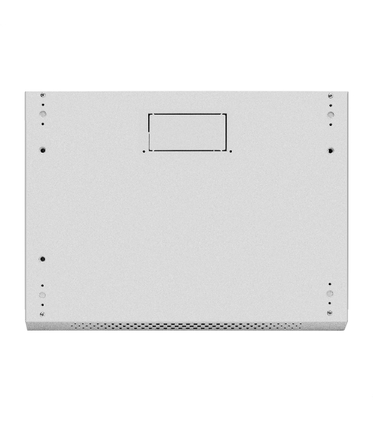 Шкаф телекоммуникационный 19' настенный 18U ExeGate EC-WM-18U.450.M.GREY (19”, 18U, 600x450x901mm (ШхГхВ), передняя дверь металл, съемные боковые панели, пыле- и влагозащита IP23, светло-серый RAL 7035, 2 коробки)