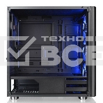 Компьютерный корпус V200 TG RGB CA-1K8-00M1WN-01 Black/Win/SPCC/Tempered Glass*1/120mm RGB Fans*3 + 120mm Standard Fan*1/MB Sync, фото 1