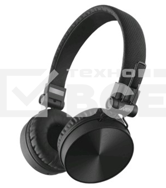 Наушники с микрофоном SVEN AP-B500MV черный Bluetooth