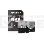 Флеш карта microSDXC 64GB ADATAUHS-1 CL10 (AUSDX64GUICL10-RA1) + SD adaptor, фото7