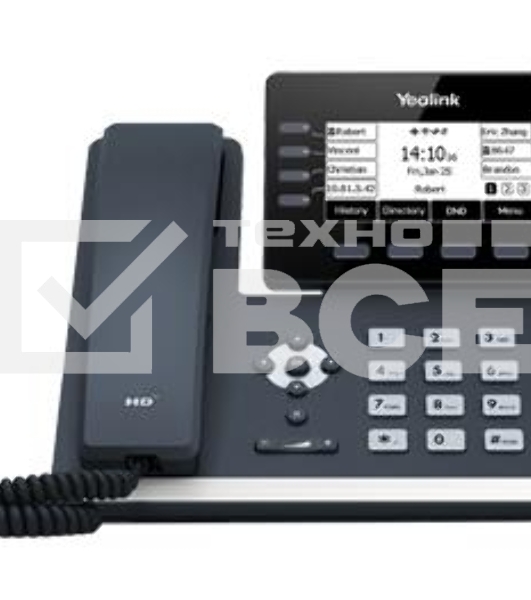 Телефон IP YEALINK SIP-T53, 12 аккаунтов, USB, GigE, без БП, шт