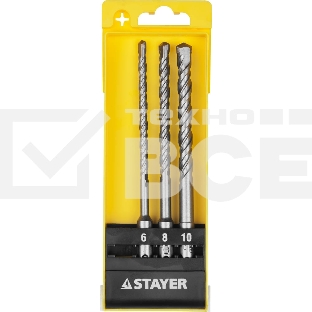 Набор буров по бетону STAYER 