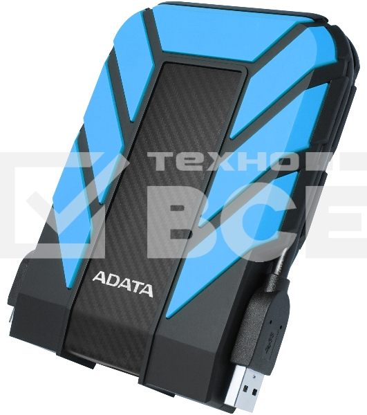 Внешний жесткий диск AData USB 3.1 1Tb AHD710-1TU3-CBL HD710P DashDrive Durable (5400rpm) 2.5