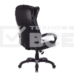 Кресло руководителя Бюрократ CH-879N Leather Venge черный, искусственная кожа, крестовина пластик, фото5