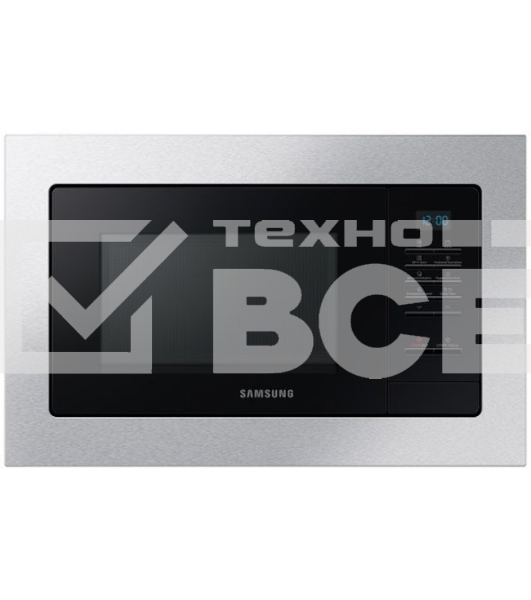 Микроволновая печь Samsung MG20A7013AT/BW черный (встраиваемая)