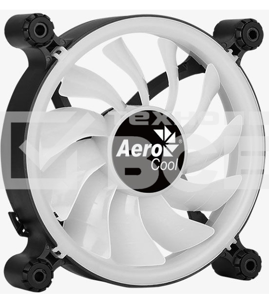 Вентилятор для корпуса AeroCool / Formula Spectro 12 FRGB черный, 120 мм, 1000 об/мин, 19.6 дБ, 4 pin