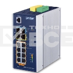 Коммутатор PLANET IP30 Industrial L2+/L4 8-Port 1000T 802.3at PoE+ 2-port 100/1000X SFP + 2-port 10G SFP+ Full Managed Switch, фото3