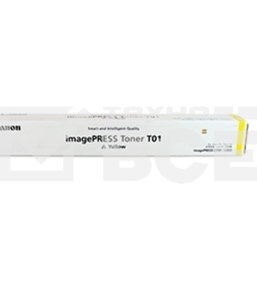 Картридж лазерный Canon TONER T01 желтый (59 500 стр.) для Canon imagePRESS C710, C810, C910
