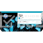 Картридж струйный HP 727 F9J76A голубой для HP DJ T1500/T1530/T2500/T2530/T920/T930 (300мл), фото3