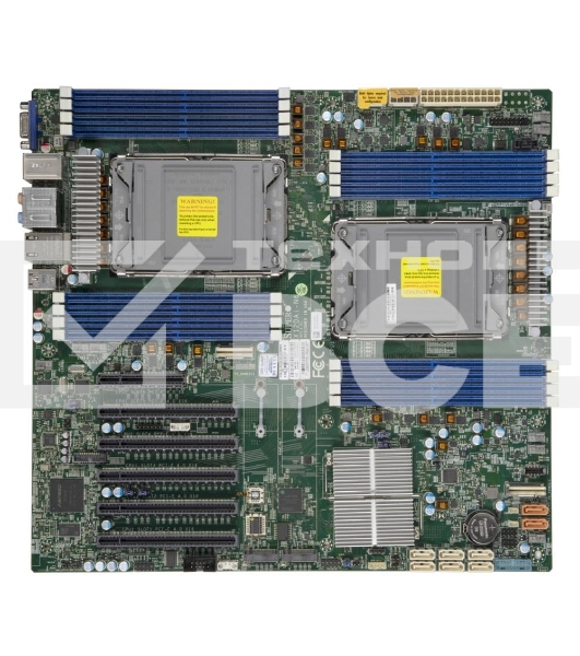 Серверная материнская плата Supermicro MBD-X12DAI-N6, 2xLGA 4189, Intel C621A, 16xDDR4, 8xSATA, 6xPCIe 4.0 x16, 1xPCIe 4.0 x8, 2xM.2, 2x1Gb LAN, 6xUSB 3.2 Gen 1, 2xUSB 3.2 Gen 2, 1xVGA, 1xCOM, 1xTPM, E-ATX
