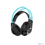 Беспроводные/проводные наушники Qumo Party Rave BT 0076 серый, полноразмерные, Bluetooth + проводной, до 6 ч, фото3