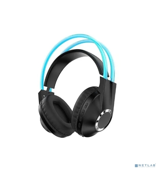 Беспроводные/проводные наушники Qumo Party Rave BT 0076 серый, полноразмерные, Bluetooth + проводной, до 6 ч