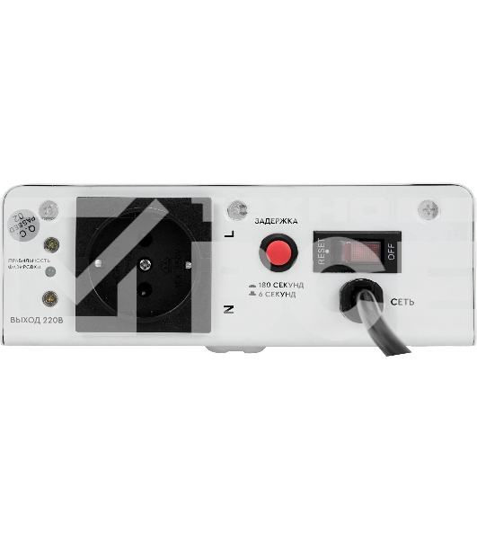 Стабилизатор напряжения для газового котла SMARTWATT AVR BOILER 1000RW (140W - 260W, 1000VA, 1 кВт, 50 Гц, розеток - 1,