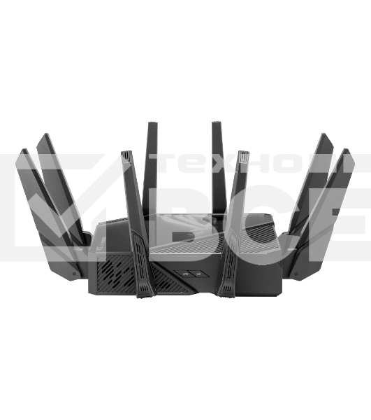 Роутер ASUS ROG GT-AXE16000 802.11 a/b/g/n/ac/ax до 1148 + 4804Мбит/c, 2,4 + 5 гГц, 8 антенн, USB, GBT LAN ; 90IG06W0-MU2A10