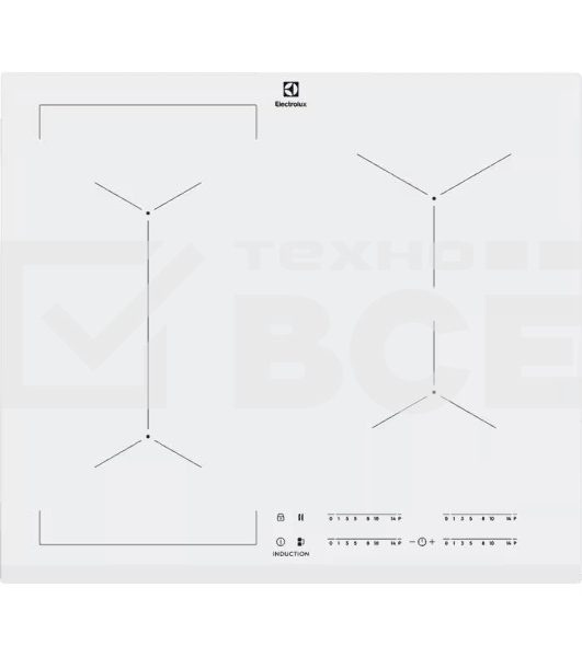 Встраиваемая индукционная панель Electrolux EIV63440BW