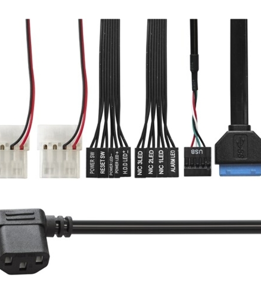 Серверный корпус ExeGate Pro 3U450-09 (RM 19', высота 3U, глубина 450, БП 2U-500ADS, USB)