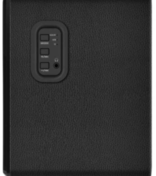 Акустическая система SVEN SPS-730 2.0 черные (2x25Вт, экокожа, USB/SD, пульт ДУ, Bluetooth)